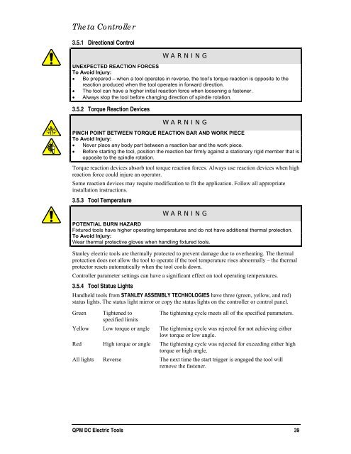 Theta Controller User Manual