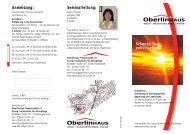 Flyer - Oberlinhaus Freudenstadt