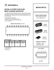 octal d-type flip-flop with 3-state outputs mc54/74f374 - Server Die