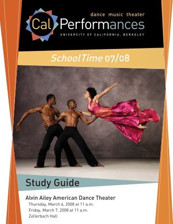 Alvin Ailey American Dance Theater - Cal Performances - University ...