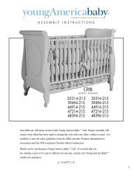 Stanley Furniture Young America Stationary Slat Crib Www Babyshack Com Furniture Cribs Nebraska Furniture Mart