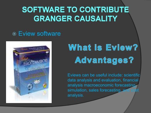 Granger-causality tests