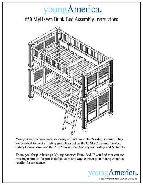 L:Instruction SheetsÂ¨14-760 Bunk Instructionspg 1 - Stanley Furniture