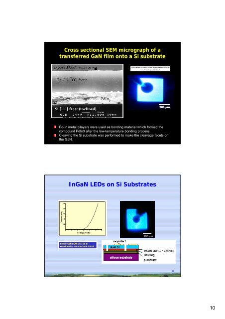 Laser Lift-off Process