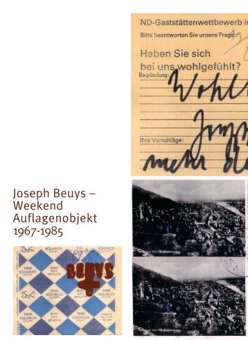 Joseph Beuys - Kulturmagazin Bodensee