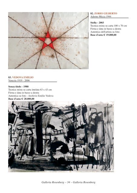 Catalogo Asta 36 - Galleria Rosenberg