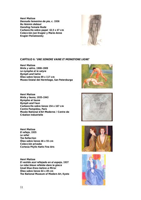 Lista de obras - Museo Thyssen-Bornemisza