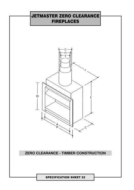 Jetmaster Zero Clearance Specs