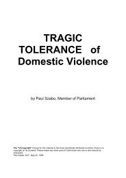TRAGIC TOLERANCE of Domestic Violence - Amen