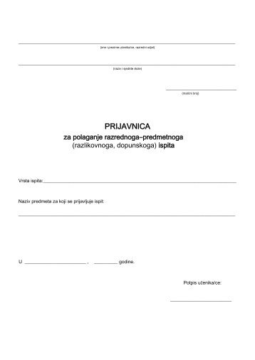 Prijavnica i zapisnik o polaganju razrednog-predmetnog ispita.pdf