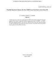 CERN PS/PP Note 2002-104 - Klaus Hanke's Home Page - CERN