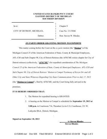 order granting motion to avoid judicial lien middle order granting motion to avoid judicial lien middle