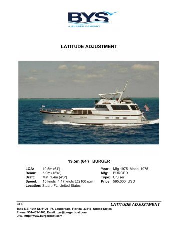 LATITUDE ADJUSTMENT - Yachtcouncil.org