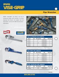 IRWIN Industrial Tools - Cast Aluminum Pipe Wrench - Irwin Tools