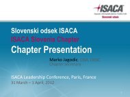 Slovenia Chapter(1) - ISACA