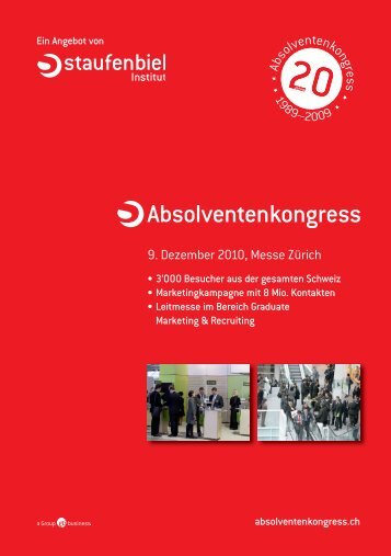 Absolventenkongress - Staufenbiel.ch