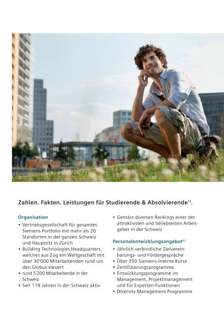 Siemens Schweiz AG - Absolventenkongress