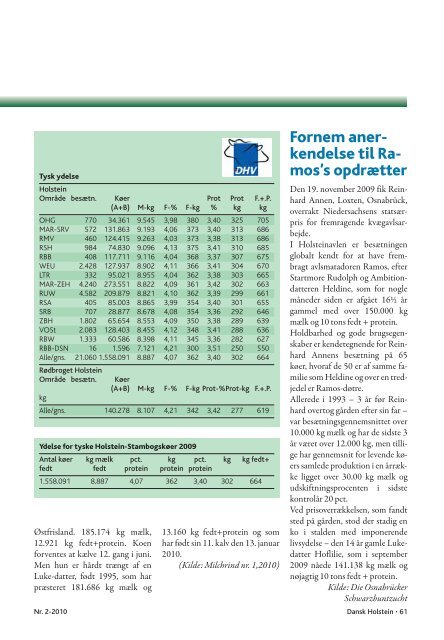 Halter kÃ¸erne, halter Ã¸konomien . . . . . . . . 5 ... - Dansk Holstein