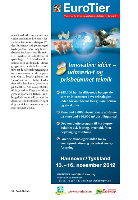 3-2012 - Dansk Holstein
