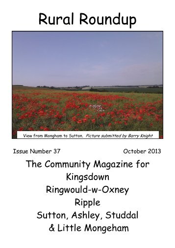 Rural Roundup - Kingsdown Village Hall