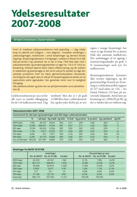 4-2008 - Dansk Holstein