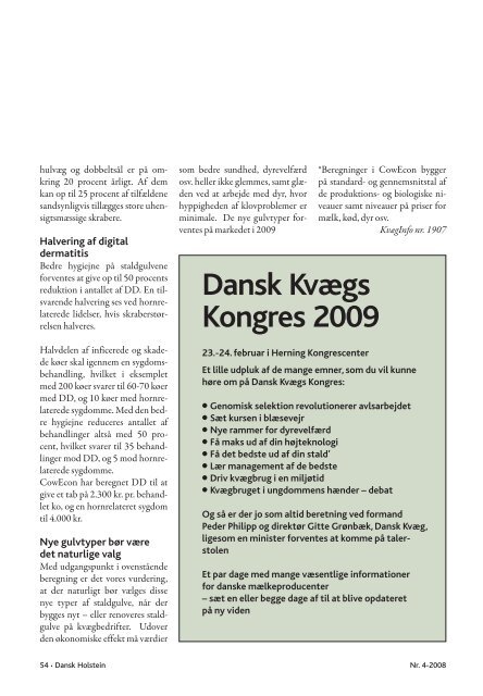 4-2008 - Dansk Holstein