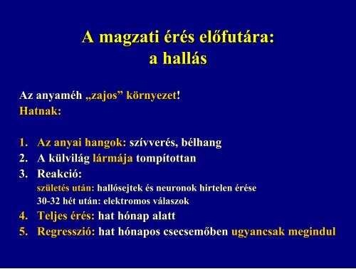 ÃdÃ¡m GyÃ¶rgy: Az iskola elÅtti Ã©letkor (0-6 Ã©v) pszichofiziolÃ³giÃ¡jÃ¡rÃ³l