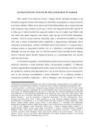 1 AZ EMANCIPÁCIÓ UTÁNI FIN DE SIÈCLE BUDAPEST ÉS ...