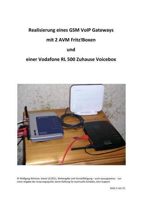 GSM VoIP Gateway