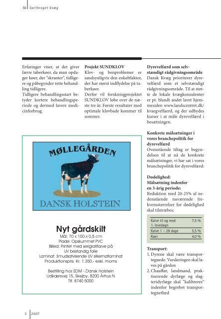 3-2007 - Dansk Holstein