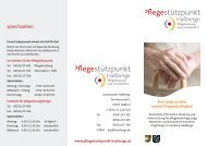 Flyer PflegestÃ¼tzpunkt - Pflegestuetzpunkt-hassberge.de