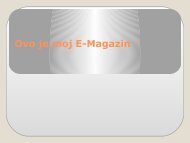 Ovo je moj E-Magazin