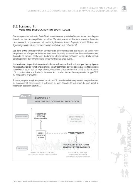 Politiques sportives fÃ©dÃ©rales et politiques territoriales : Etat des ...