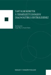 Tartalmi keretek a termÃ©szettudomÃ¡ny diagnosztikus Ã©rtÃ©kelÃ©sÃ©hez