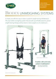 Biodex Unweighing leaflet - IPRS