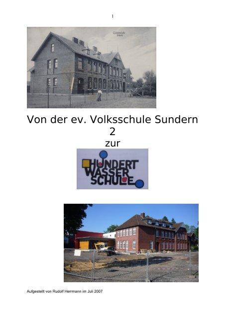Volksschule Sundern - Hundertwasser-Schule Gütersloh