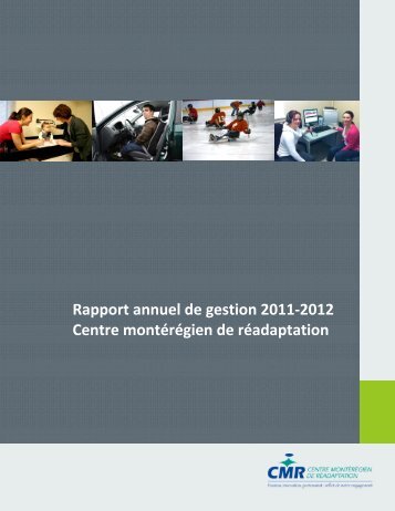 Rapport annuel de gestion 2011-2012 Centre montÃ©rÃ©gien de ...