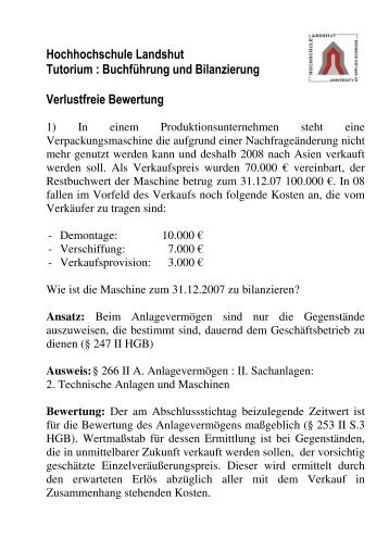 T9: Verlustfreie Bewertung - Prof-skopp.de