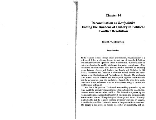 Reconciliation as Realpolitik - Abrahamic Family Reunion