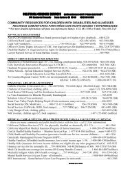 Community Resource List PDF - Santa Barbara County
