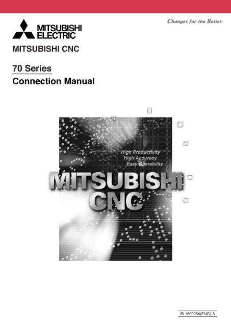 70 Series Connection Manual - Automation Service Srl