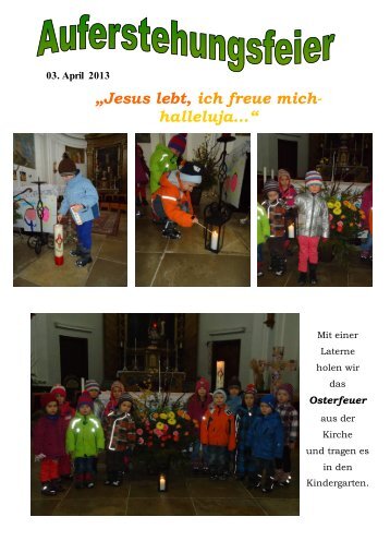 Auferstehungsfeier & EmmausjÃ¼nger