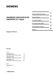 Diagnostics Manual SINUMERIK/SIMODRIVE - Automation Service Srl
