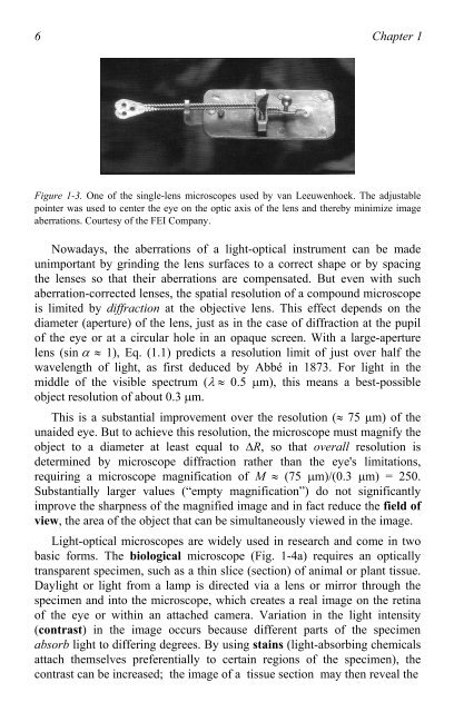 Physical Principles of Electron Microscopy: An Introduction to TEM ...