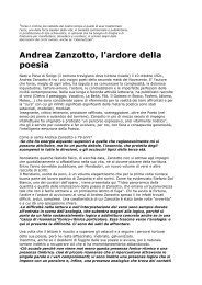 Andrea Zanzotto, l'ardore della poesia - Centro Studi e Ricerche Aleph