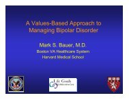 Bauer PowerPoint - Depression and Bipolar Support Alliance