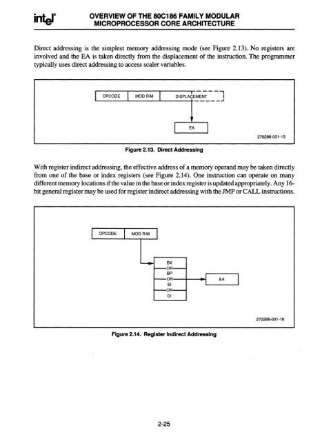 80C186EB 80C188EB Users Manual 1990 - Al Kossow's Bitsavers