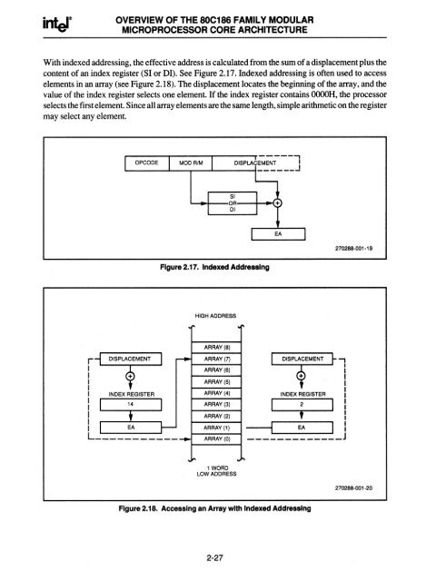 80C186EB 80C188EB Users Manual 1990 - Al Kossow's Bitsavers