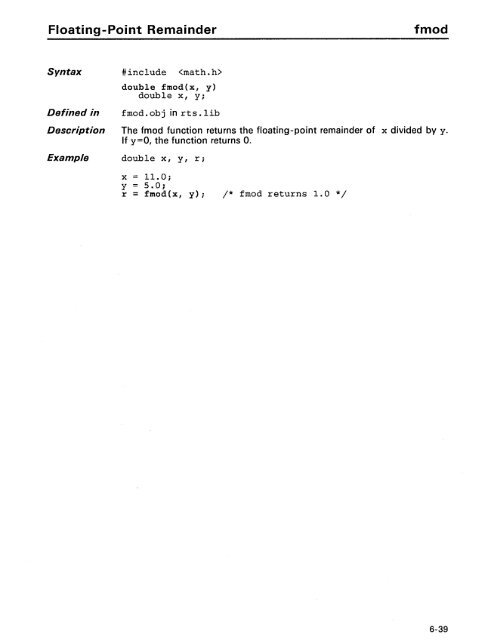 TMS34010 C Compiler - Al Kossow's Bitsavers