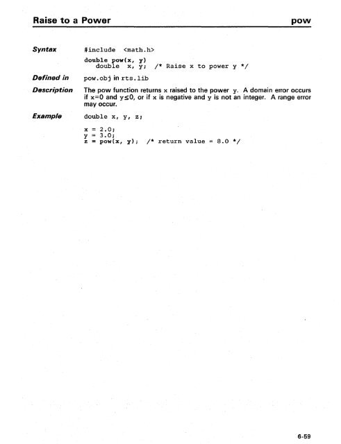 TMS34010 C Compiler - Al Kossow's Bitsavers